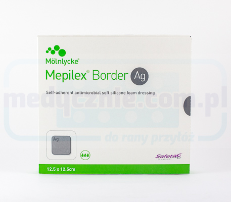 Mepilex Border Ag 12,5* 12,5cm 1szt